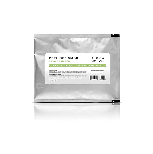 DermaSwiss Cryo Peel-Off Seaweed Mask – Single Use