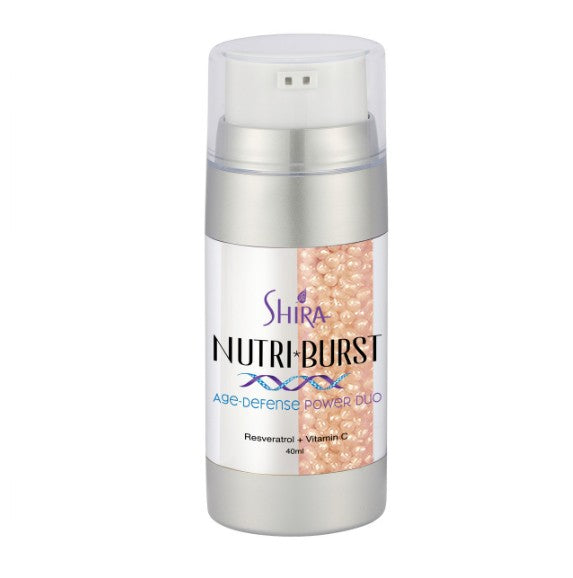 Shira Esthetics Nutriburst Age Defense Powder Duo – Dual-Chamber Antioxidant Serum, 40 ml