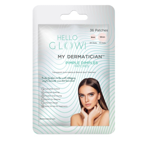 Dermastart My Dermatician Pimple Dimple Acne Patches – Hydrocolloid Blemish Spot Treatment, 1‑Pack or 3‑Pack