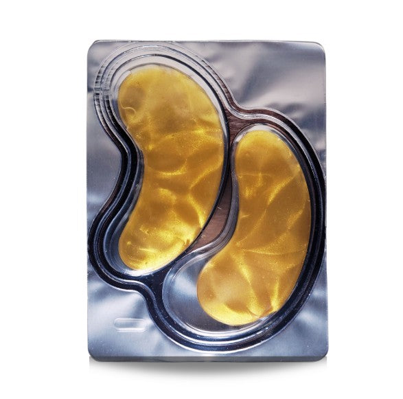 ZAQ 123 Ready 24K Gold Lift & Firm Gel Eye Patches – Luxe Under‑Eye Treatment, 1 Pair