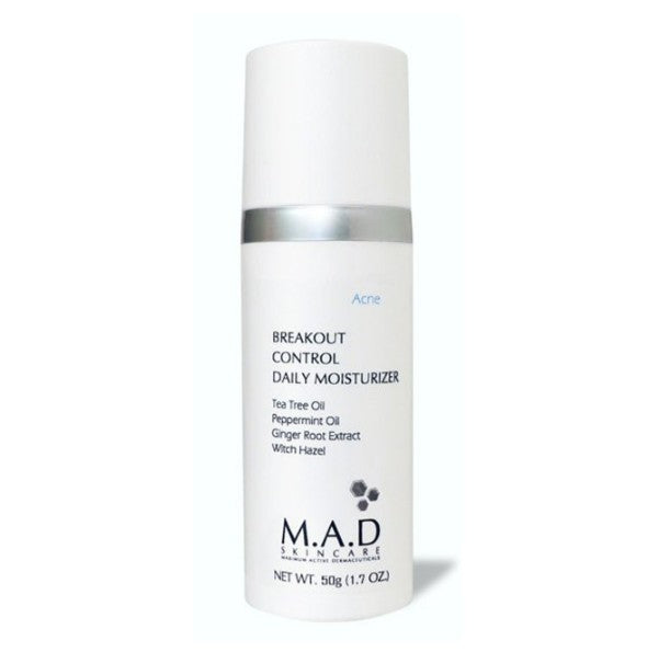 M.A.D Breakout Control Daily Moisturizer – Lightweight Oil-Control Moisturizer, 1.7 oz
